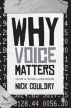 Couldry |  Why Voice Matters | eBook | Sack Fachmedien