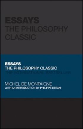 De Montaigne |  Essays by Montaigne | eBook | Sack Fachmedien