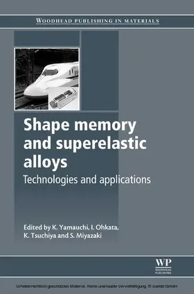 Yamauchi / Ohkata / Tsuchiya |  Shape Memory and Superelastic Alloys | eBook | Sack Fachmedien
