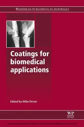 Driver |  Coatings for Biomedical Applications | eBook | Sack Fachmedien