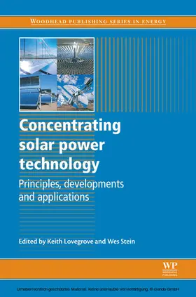 Lovegrove / Stein |  Concentrating Solar Power Technology | eBook | Sack Fachmedien