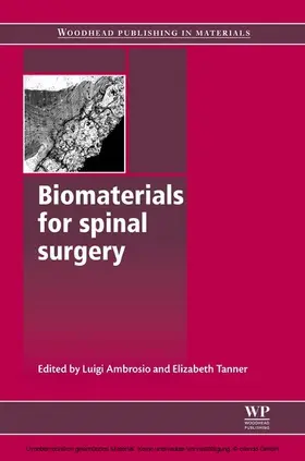 Ambrosio / Tanner |  Biomaterials for Spinal Surgery | eBook | Sack Fachmedien