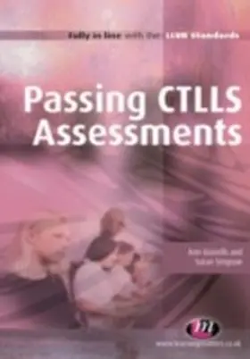 Gravells / Simpson | Passing CTLLS Assessments | E-Book | www2.sack.de