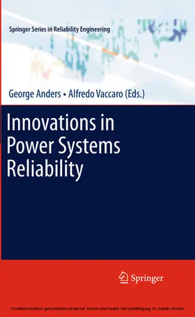 Anders / Vaccaro |  Innovations in Power Systems Reliability | eBook | Sack Fachmedien