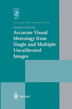 Criminisi | Accurate Visual Metrology from Single and Multiple Uncalibrated Images | E-Book | sack.de
