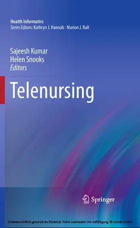 Kumar / Snooks |  Telenursing | eBook | Sack Fachmedien