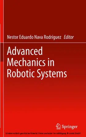 Nava Rodríguez | Advanced Mechanics in Robotic Systems | E-Book | sack.de
