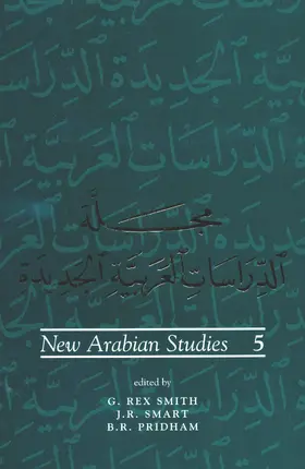 Smart / Smith / Pridham |  New Arabian Studies Volume 5 | Buch |  Sack Fachmedien
