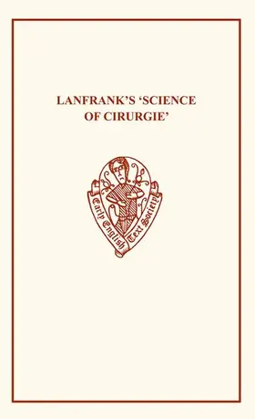 von Fleischhacker |  Lanfrank's Science of Cirurgie | Buch |  Sack Fachmedien