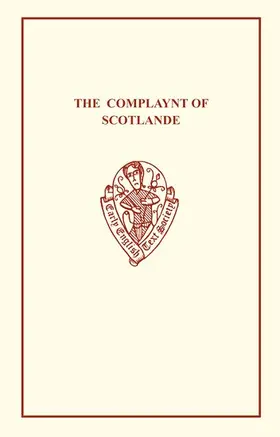 Murray |  The Complaynt of Scotlande | Buch |  Sack Fachmedien