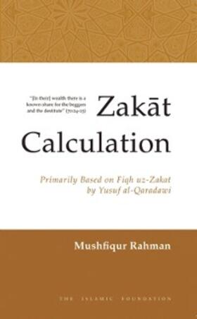 Rahman |  Zakat Calculation | eBook | Sack Fachmedien