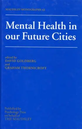Goldberg / Graham |  Mental Health in Our Future Cities | Buch |  Sack Fachmedien