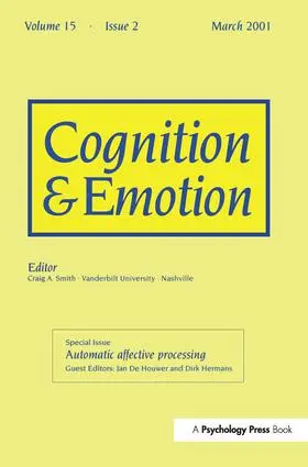 De Houwer / Hermans |  Automatic Affective Processing | Buch |  Sack Fachmedien