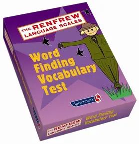 Renfrew / Mitchell |  Word Finding Vocabulary Test | Sonstiges |  Sack Fachmedien