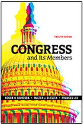 Davidson / Oleszek / Lee | Congress and Its Members | Buch | 978-0-87289-967-4 | sack.de