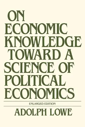 Lowe |  On Economic Knowledge | Buch |  Sack Fachmedien