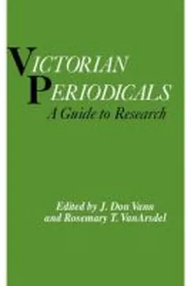 Vann / Vanarsdale / Vanarsdel |  Victorian Periodicals | Buch |  Sack Fachmedien