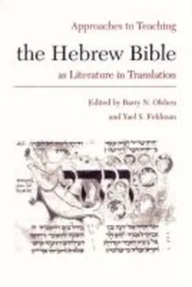 The Hebrew Bible as Literature in Translation | Buch |  Sack Fachmedien