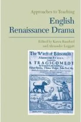 Bamford / Leggatt |  English Renaissance Drama | Buch |  Sack Fachmedien