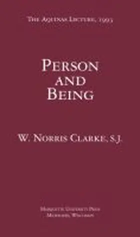 Clarke |  Person and Being | Buch |  Sack Fachmedien