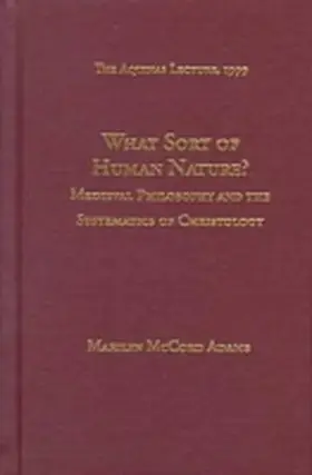 Adams |  What Sort of Human Nature? | Buch |  Sack Fachmedien