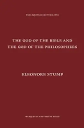 Stump |  The God of the Bible and the God of the Philosophers | Buch |  Sack Fachmedien