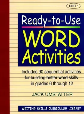 Umstatter |  Ready-To-Use Word Activities | Buch |  Sack Fachmedien