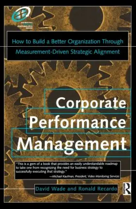 Wade / Recardo |  Corporate Performance Management | Buch |  Sack Fachmedien