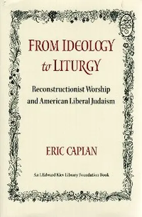 Caplan |  From Ideology to Liturgy | eBook | Sack Fachmedien