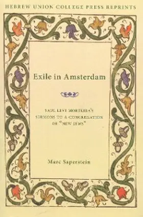 Saperstein |  Exile in Amsterdam | eBook | Sack Fachmedien