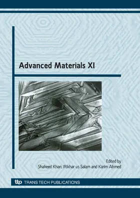 Ikram / Salam / Ahmed |  Advanced Materials XI | Buch |  Sack Fachmedien
