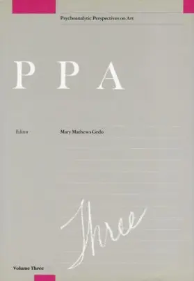 Gedo |  Psychoanalytic Perspectives on Art, V. 3 | Buch |  Sack Fachmedien