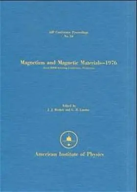 Becker / Lander |  Magnetism and Magnetic Materials 1976 | Buch |  Sack Fachmedien