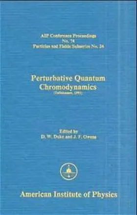 Duke / Owens |  Perturbative Quantum Chromodynamics | Buch |  Sack Fachmedien