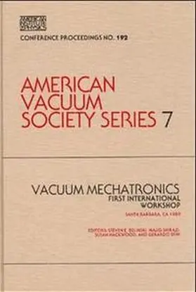 Belinski |  Vacuum Mechatronics .. AVS Series 7 | Buch |  Sack Fachmedien