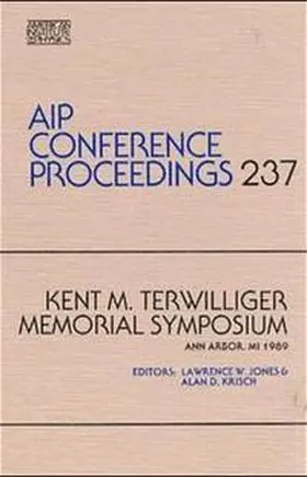 Jones / Kirsch |  Kent M. Terwilliger Memorial Symposium | Buch |  Sack Fachmedien