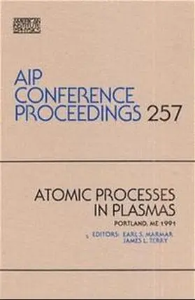 Marmar |  Atomic Processes in Plasmas | Buch |  Sack Fachmedien