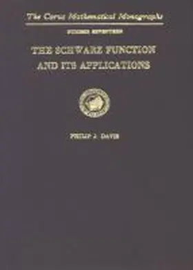 Davis |  The Schwarz Function and Its Applications | Buch |  Sack Fachmedien