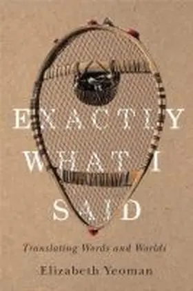 Yeoman |  Exactly What I Said | Buch |  Sack Fachmedien