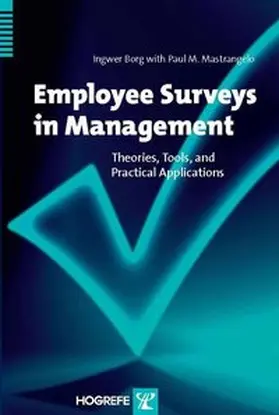 Borg / Mastrangelo |  Employee Surveys in Management | Buch |  Sack Fachmedien