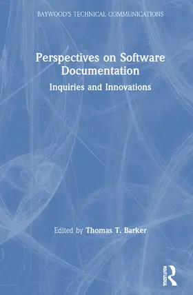 Barker |  Perspectives on Software Documentation | Buch |  Sack Fachmedien
