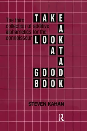 Kahan |  Take a Look at a Good Book | Buch |  Sack Fachmedien