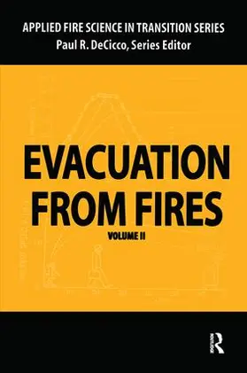 DeCicco |  Evacuation from Fires | Buch |  Sack Fachmedien