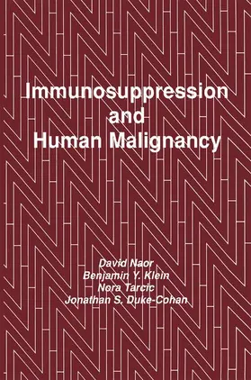 Naor / Klein / Tarcic |  Immunosuppression and Human Malignancy | Buch |  Sack Fachmedien