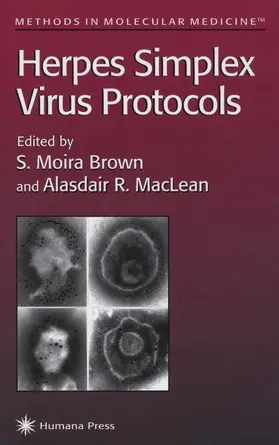 MacLean / Brown |  Herpes Simplex Virus Protocols | Buch |  Sack Fachmedien