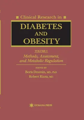 Rizza / Draznin |  Clinical Research in Diabetes and Obesity, Volume 1 | Buch |  Sack Fachmedien
