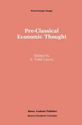 Lowry |  Pre-Classical Economic Thought | Buch |  Sack Fachmedien