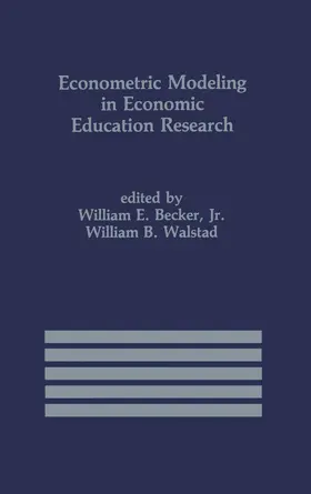 Walstad / Becker Jr |  Econometric Modeling in Economic Education Research | Buch |  Sack Fachmedien