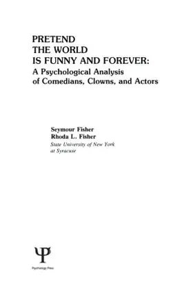 Fisher |  Pretend the World Is Funny and Forever | Buch |  Sack Fachmedien