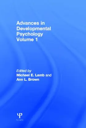 Lamb / Brown |  Advances in Developmental Psychology | Buch |  Sack Fachmedien